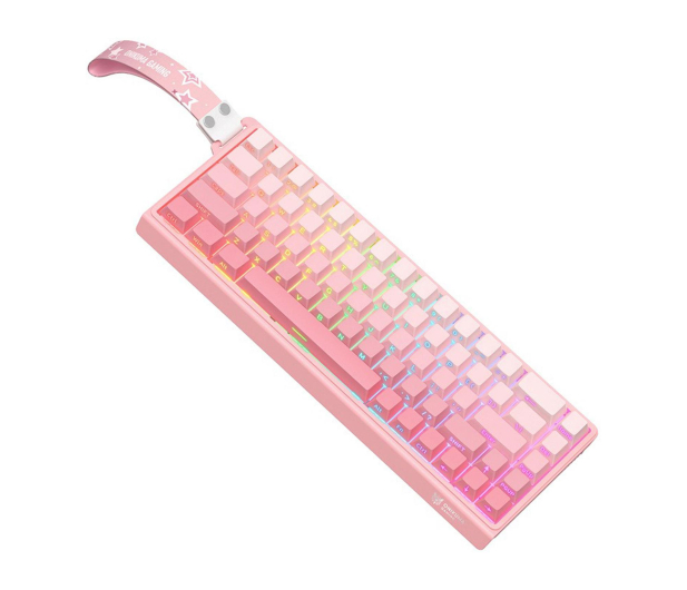 Onikuma G69 różowa qwerty - 1513707 - zdjęcie 4